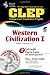 CLEP Western Civilization I w/ TestWare CD