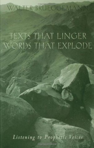 Texts That Linger Words That Explode (Paperback)