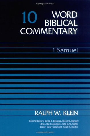 World Biblical Commentary Vol. 10, 1 Samuel (Hardcover)