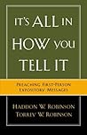 It's All in How You Tell It: Preaching First-Person Expository Messages