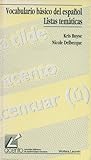 Vocabulario básico del español, listas temáticas