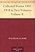 Collected Poems 1901-1918 in Two Volumes Volume II.