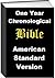 One Year Chronological Bible American Standard Version