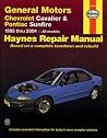 General Motors Chevrolet Cavalier & Pontiac Sunfire: 1995 thru 2004 General Motors Chevrolet Cavalier & Pontiac Sunfire: 1995 thru 2004