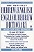 The Meridian Hebrew/English English/Hebrew Dictionary