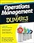 Operations Management For Dummies