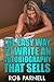 The Easy Way to Write An Autobiography That Sells