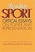 Reading Sport: Critical Ess...