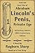 From the Case Files of ABRAHAM LINCOLN'S PENIS, Private Eye by Rayburn Sharp