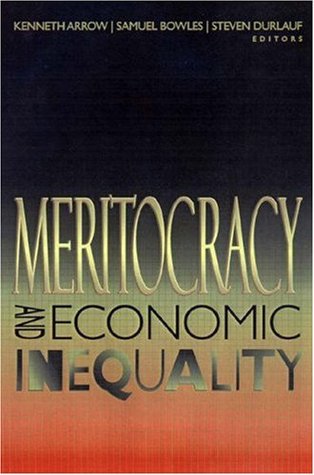 Meritocracy and Economic Inequality (Paperback)