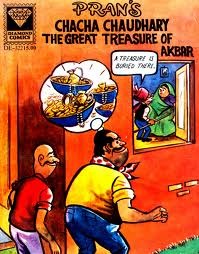 Chacha Chaudhary and the Great Treasure of Akbar (Illustrated)