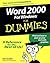 Word 2000 for Windows for Dummies