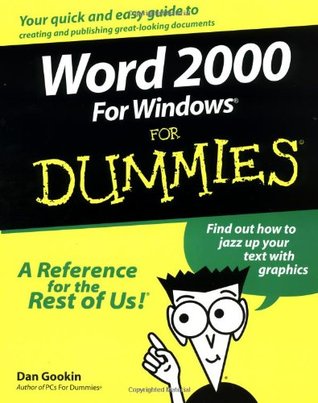 Word 2000 for Windows for Dummies (Paperback)