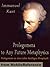 Prolegomena to Any Future Metaphysics by Immanuel Kant