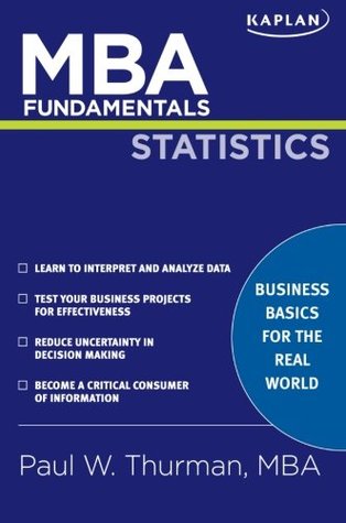 MBA Fundamentals Statistics (Paperback)