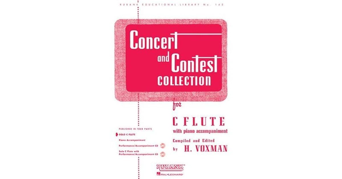 Concert And Contest Collection For C Flute Solo Book Only - 