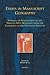 Essays in Manuscript Geography: Vernacular Manuscripts of the English West Midlands from the Conquest to the Sixteenth Century (Medieval Texts and Cultures of Northern Europe)