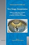 Text, Image, Interpretation: Studies in Anglo-Saxon Literature and its Insular Context in Honour of Éamonn Ó Carragáin (Studies in the Early Middle Ages, 18)