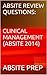 ABSITE REVIEW QUESTIONS: CLINICAL MANAGEMENT (ABSITE 2014)