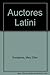 Auctores Latini (Latin Edition)
