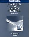 Student Solutions Manual, Volume 2, to accompany Calculus and Analytic Geometry