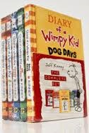 Diary of a Wimpy Kid: #1-4 & Do-It-Yourself Book (Hardcover)