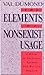 The Elements of Nonsexist Usage: A Guide to Inclusive Spoken and Written English