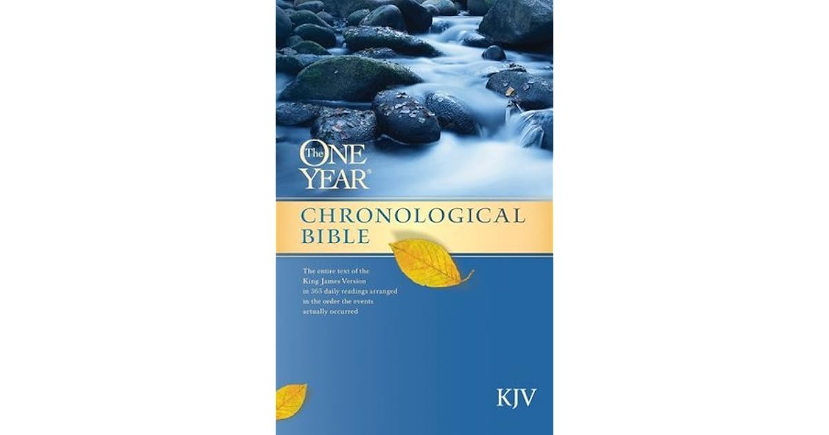 the-one-year-chronological-bible-kjv-by-anonymous
