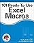 101 Ready-To-Use Excel Macros