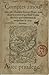 Comptes amoureux par Madame Ieanne Flore, touchant la punition que faict Venus de ceulx qui contemnent & meſpriſent le vray Amour