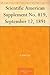 Scientific American Supplement No. 819, September 12, 1891
