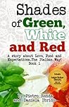 Shades of Green, White and Red