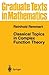 Classical Topics in Complex...