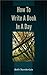 How to Write a Book in a Day