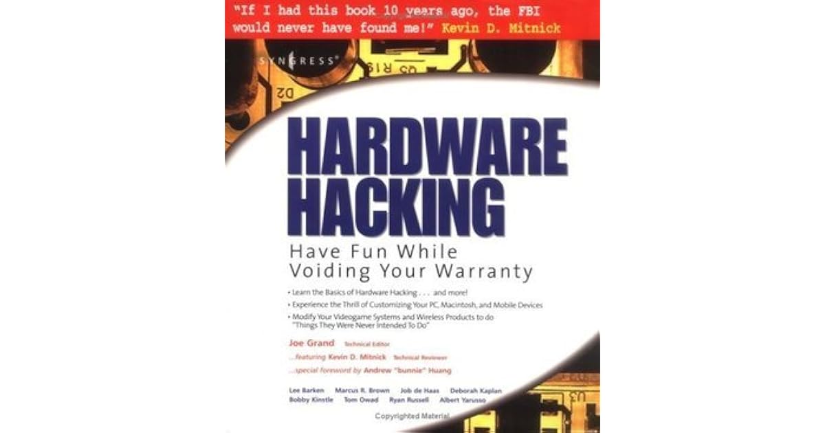 Hardware Hacking by Joe Grand