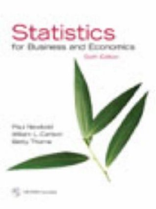 Statistics for Business and Economics [with Student CD] (Hardcover)