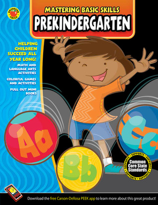 Carson Dellosa Mastering Basic Skills Prekindergarten Preschool Workbook, Alphabet, Phonics, and Math Toddler Learning Activities for Kids Ages 4-5, Pre Kindergarten Classroom or Homeschool Curriculum