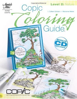 Copic Coloring Book Level 2: Nature (Paperback)