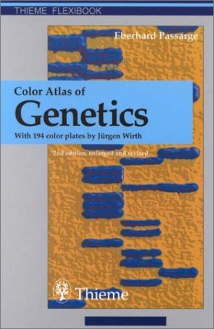Color Atlas of Genetics (Paperback)