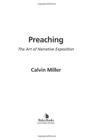 Preaching: The Art of Narrative Exposition (Hardcover)