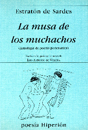Portada de La musa de los muchachos, de Estratón de Sardes