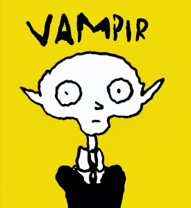 Portada de Vampir, de Joann Sfar