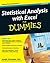 Statistical Analysis with Excel For Dummies