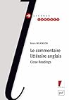 Le commentaire littéraire anglais - Close Reading