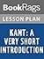 Lesson Plan Kant: A Very Short Introduction by Roger Scruton