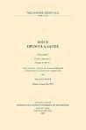 Boece, Opuscula Sacra. Volume 1. Capita Dogmatica (Traites II, III, IV): Texte Latin de l'Edition de Claudio Moreschini (Philosophes Medievaux) (French Edition) Boece, Opuscula Sacra. Volume 1. Capita Dogmatica (Traites II, III, IV): Texte Latin de l'Edition de Claudio Moreschini (Philosophes Medievaux) (French Edition)