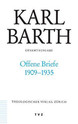 Gesamtausgabe V. Briefe: Offene Briefe 1909-1935