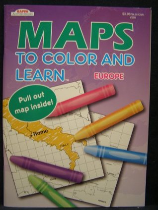 Maps to Color and Learn - Europe (Paperback)
