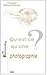 Qu'est-ce qu'une photographie? (Chemins Philosophiques) (French Edition)
