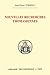 Nouvelles Recherches Thomasiennes (Bibliotheque Thomiste) by Jean-Pierre Torrell